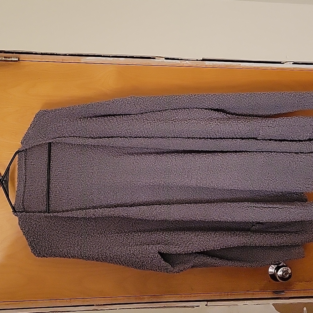 Dark gray cardigan